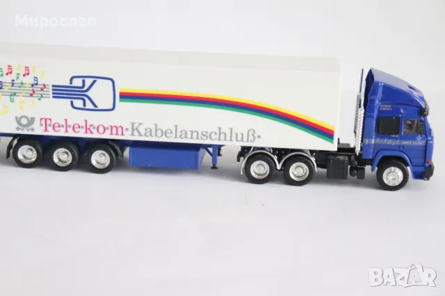 HERPA H0 1/87 IVECO КАМИОН МОДЕЛ ТИР КОЛИЧКА, снимка 5 - Колекции - 49873105