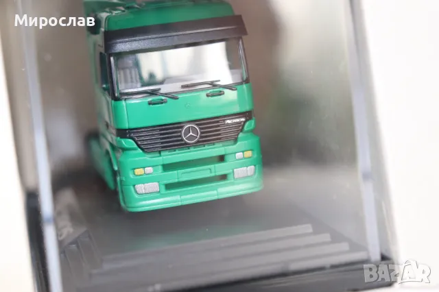 HERPA 1:87 H0 MERCEDES ACTROS КАМИОН МОДЕЛ КОЛИЧКА ИГРАЧКА, снимка 4 - Колекции - 49274133