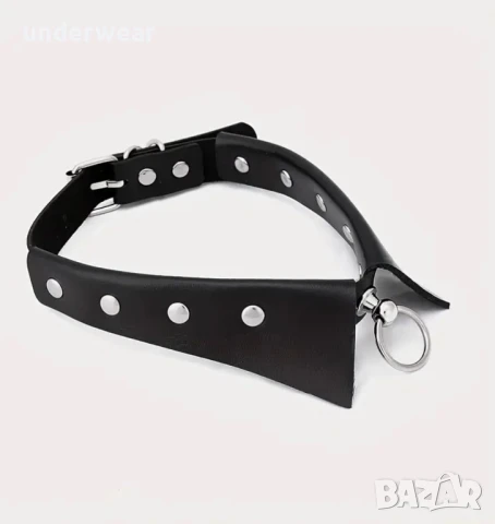 Кожена яка, колан роб, снимка 2 - Колани - 50976605