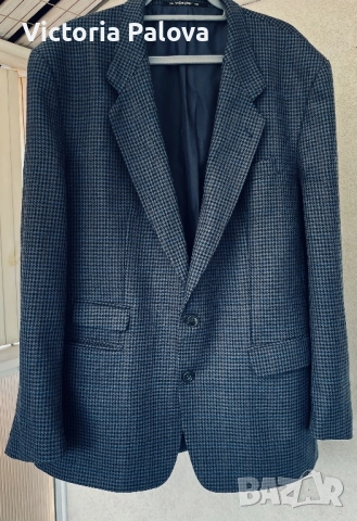 LUXURY модна къща YVES SAINT LAURENT винтидж сако 100% агнешка вълна, снимка 8 - Сака - 52485956