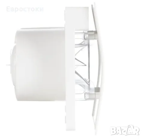 Вентилатор Vortice Punto Evo Flexo MEX 100/4 LL 1S T, 9 W, 220 V, 17,3 x 17,3 x 12,6 см, цвят: бяло, снимка 5 - Вентилатори - 47335841