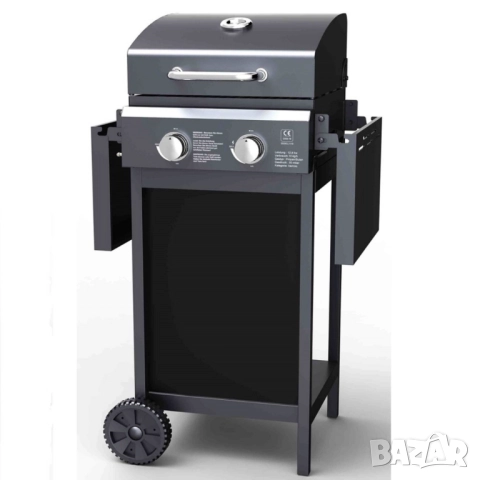 Газово барбекю Muhler с 2 горелки, 2x2.8kW, снимка 6 - Друга електроника - 52137848