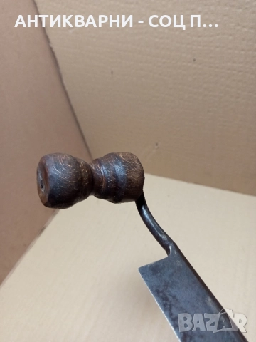 Стар Ръчно Кован Дърводелски Рукан., снимка 10 - Антикварни и старинни предмети - 51556629