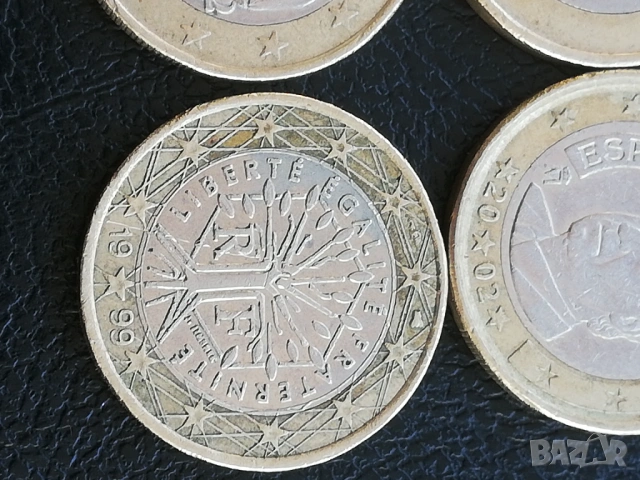 6 монети от 1 евро различни, снимка 3 - Нумизматика и бонистика - 50436123