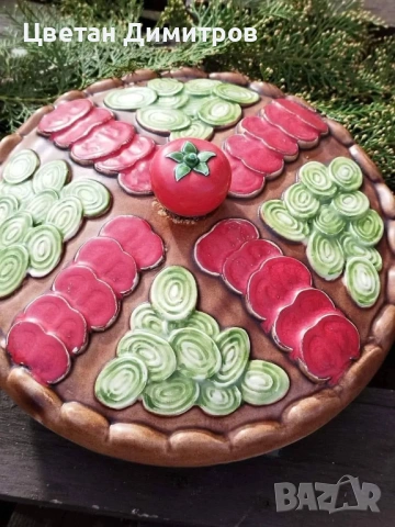 керамична цветна купа за приготвяне, ръчна изработка , снимка 5 - Прибори за хранене, готвене и сервиране - 54083949