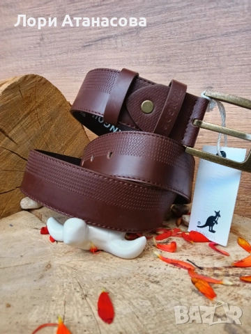 Мъжки колан SoulCal Belt с катарама в кафяво