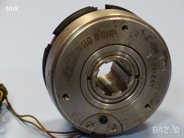 Съединител Електромагнитен ETM-0.74 multiplate electromagnetic clutch, снимка 3 - Резервни части за машини - 38889914