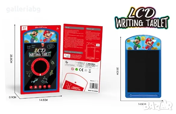 Таблет за писане на Супер Марио 
