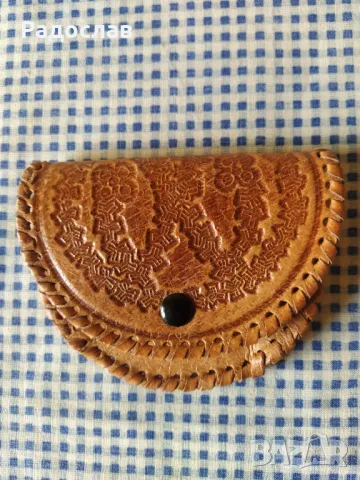 старо кожено портмоне 