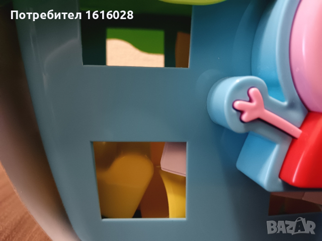 Сортер кошница с фигурки на Peppa Pig с мелодия. , снимка 3 - Образователни игри - 44924228