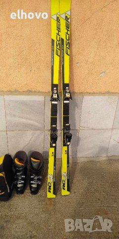 Ски Fischer WorldCup GS RC4+ски обувки Salomon Sport 7.0, снимка 2 - Зимни спортове - 42836432