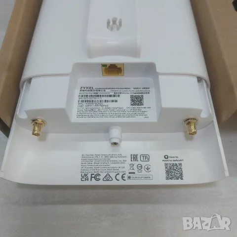 ТОП: Нова Външна WiFi 6 Точка за достъп Zyxel NWA55AXE AX1800 Gigabit PoE IP55, снимка 7 - Мрежови адаптери - 56155779