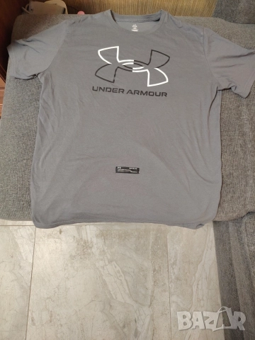 Тениска мъжка сива Under Armour (L) 
