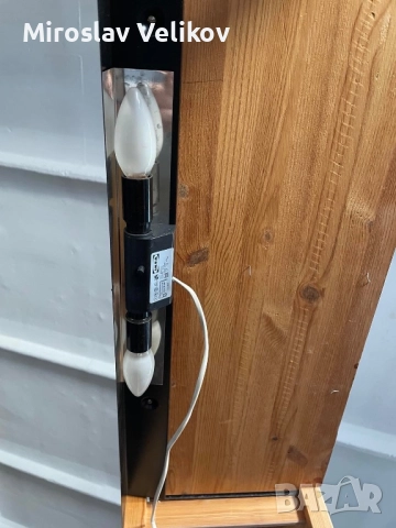 Дървен регал в много добро състояние , снимка 4 - Секции и витрини - 52650428