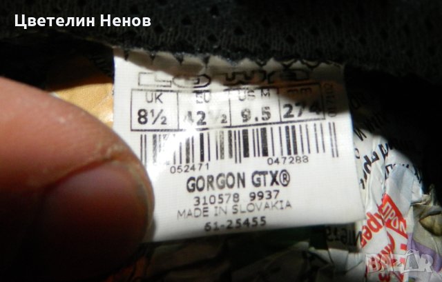 туристически обувки Lowa Gorgon GTX- gore tex   номер 42, снимка 5 - Спортни обувки - 31944260