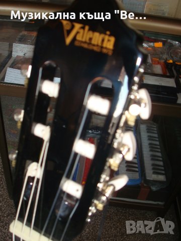 Класическа китара Valencia VC104 BK, Размер 4/4, снимка 6 - Китари - 24706504