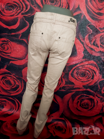 Бебешко светло розови дънки Л, снимка 2 - Дънки - 36559066