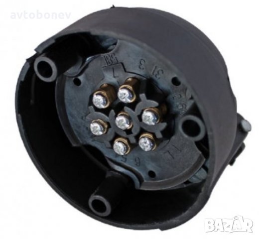 Букса за ремарке PVC-7pin(Eurostandart) к-т, снимка 8 - Аксесоари и консумативи - 33926743