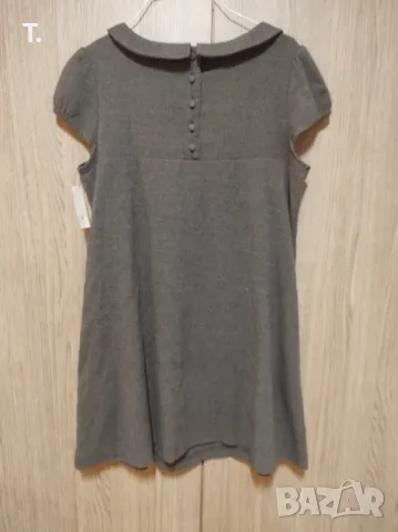 рокля в сиво , снимка 3 - Рокли - 48226204