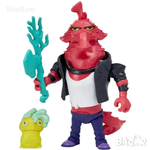 Оригинален комплект Костенурките нинджа Mix 'N Match TMNT Mustang Sally, снимка 4 - Фигурки - 50001826