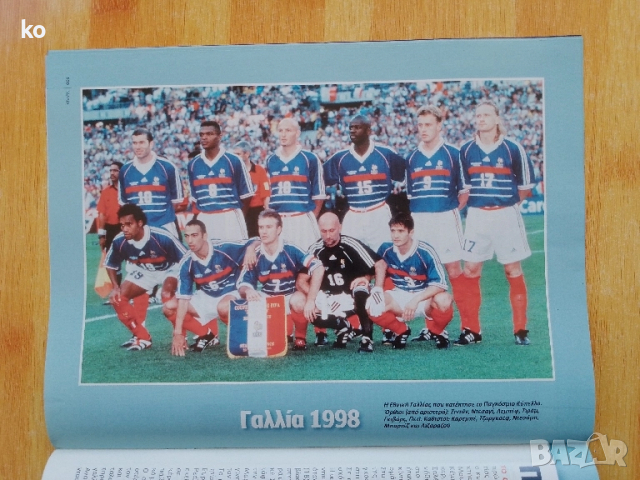 Футболни списания -световни първенства 1966,,1970,1974,1982,1986,1994,1998г, снимка 12 - Списания и комикси - 52416689