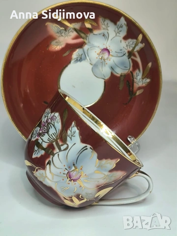 Двоен сет за чай руски порцелан 