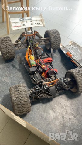 Кола с дистанционно Hobao Hyper SS Nitro Truggy, снимка 5 - Друга електроника - 42729287