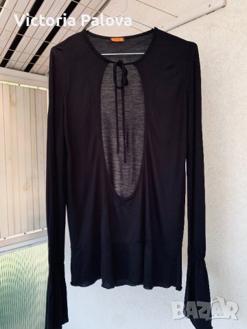 Тънка блуза JELO интересен модел, снимка 4 - Блузи с дълъг ръкав и пуловери - 36956852