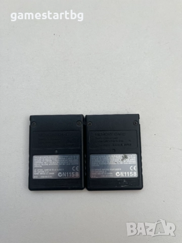 Оригинална мемори карта 8mb за PS2 - хакната, снимка 2 - Аксесоари - 51983056