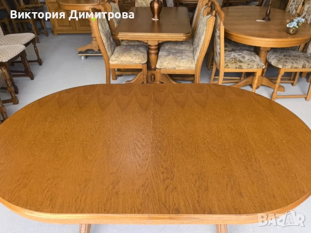 Разтегателна трапезна маса , снимка 8 - Маси - 51714425