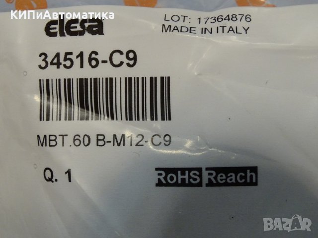 дръжка кръгла ELESA 34516-C9 Ø60 M12, снимка 3 - Резервни части за машини - 37257067