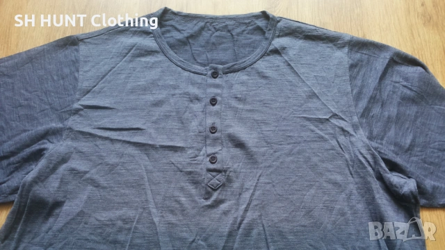 DEVOLD TUMBLE DRY 100% Merino Wool размер XXL блуза 100% Мерино вълна - 2545, снимка 3 - Блузи - 54216257