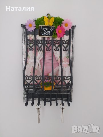 Закачалка за ключове , снимка 3 - Декорация за дома - 44324156