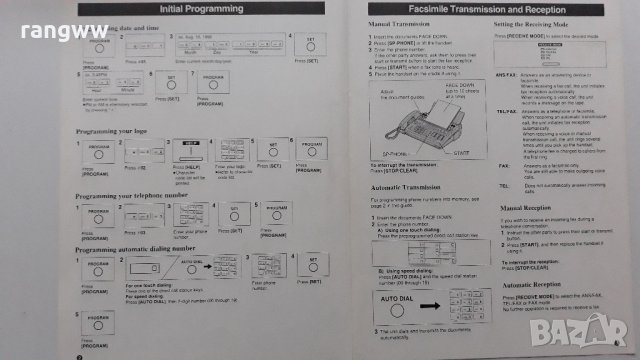 Стационарен Телефон ,  Секретар  с касета и ФАКС  , снимка 8 - Стационарни телефони и факсове - 34948219