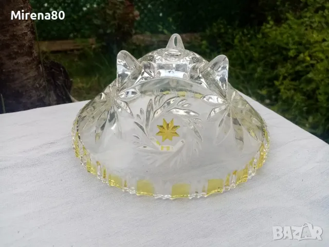 * Walther Glass * - кристален сет в жълто !, снимка 7 - Декорация за дома - 50146208