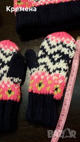 детски комплект - шал, ръкавици и шапка - 10лв, снимка 4 - Шапки, шалове и ръкавици - 30795938