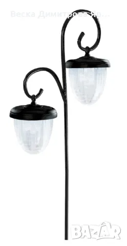 Соларна LED лампа с форма на жълъд, снимка 4 - Лед осветление - 49731638