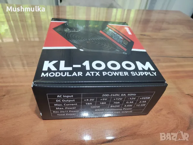 Продавам работещо захранване KOLINK KL-1000M - 1000W - 80 PLUS BRONZE, снимка 6 - Захранвания и кутии - 55979833