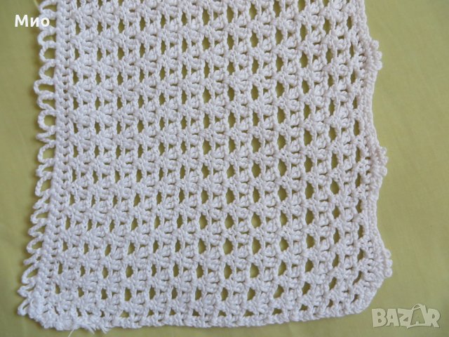 Нов ажурен шал, бял, снимка 3 - Шалове - 31172332