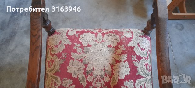 Бароков офис стол, стол за бюро, снимка 2 - Столове - 38028033