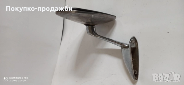 старо универсално хромирано огледало за ретро автомобил, снимка 2 - Аксесоари и консумативи - 52979077