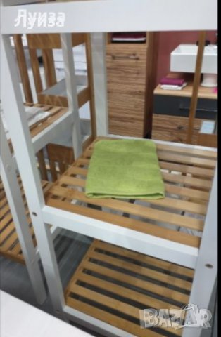 Топ модел! БАМБУКОВА стабилна етажерка за баня, снимка 3 - Етажерки - 30304824