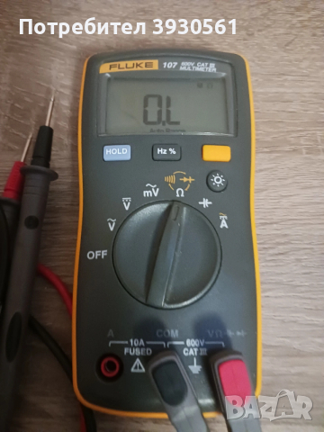 Mултицет fluke 107