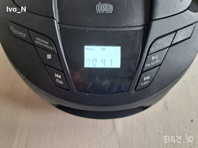 Denver TC-28 / FM радио / CD/ AUX., снимка 3 - Радиокасетофони, транзистори - 54365508