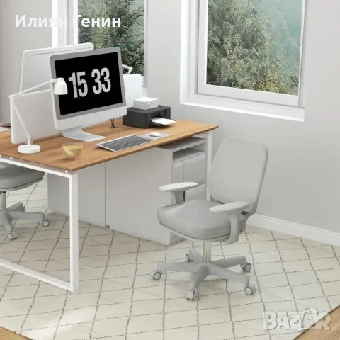 Офис стол Vinsetto, ергономичен, снимка 7 - Столове - 55829209