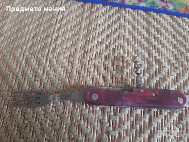 Българско соц джобно ножче – Петко Денев, снимка 3 - Ножове - 53031240