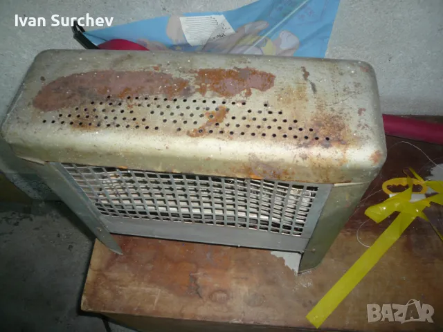 ЕЛ. ПЕЧКА РЕТРО ИЗПРАВНА РАБОТЕЩА, снимка 3 - Печки, фурни - 47295471