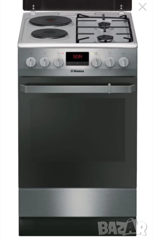 Готварска печка на ток и газ Hansa