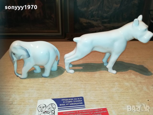 куче+слон-порцелан 0111201338, снимка 3 - Колекции - 30643643