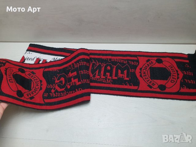 Оригинален Корекционен Футболен Шал на Manchester United F.C., снимка 5 - Футбол - 44278891
